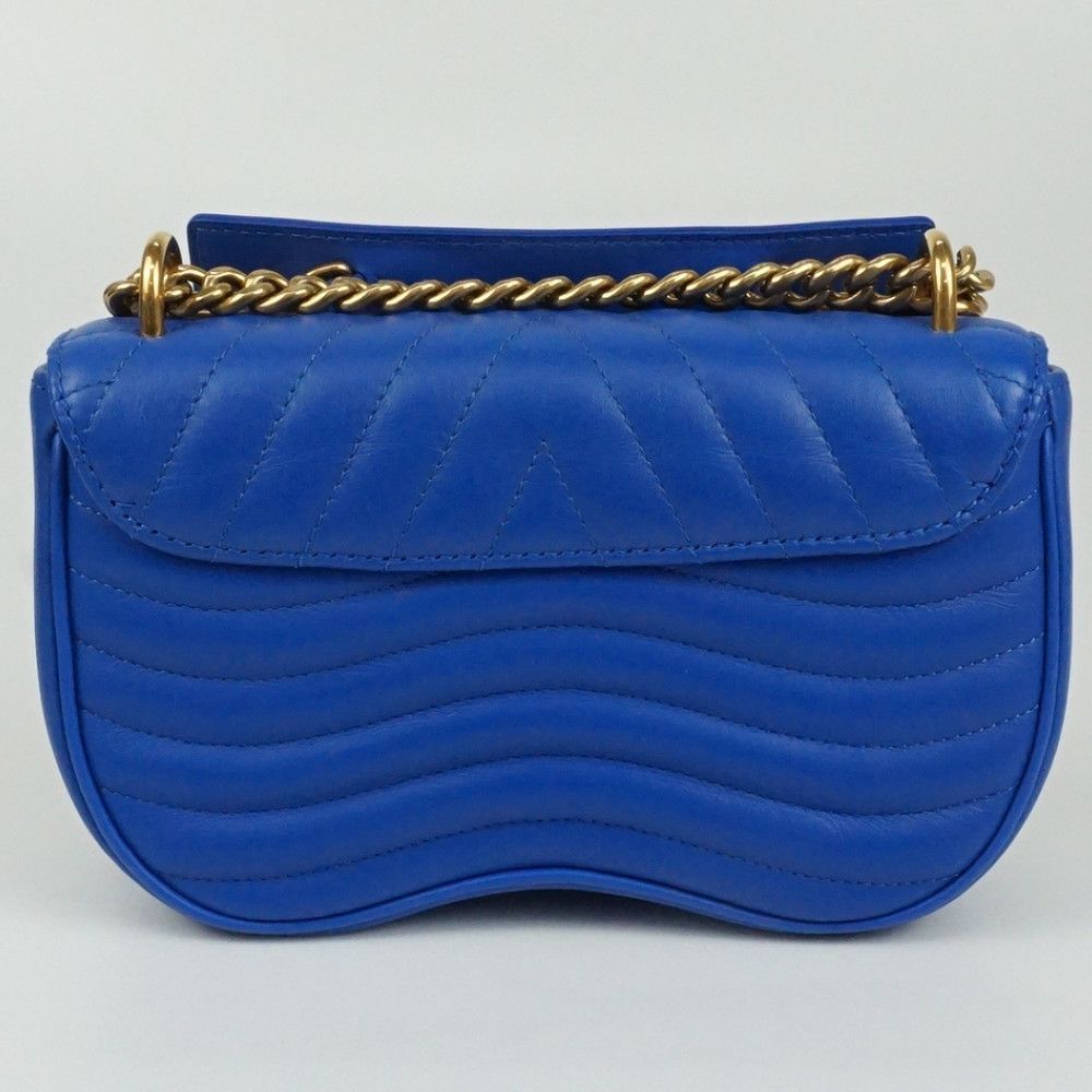 Louis Vuitton New Wave Chain Shoulder Bag Blue Neon - Picture 2 of 3